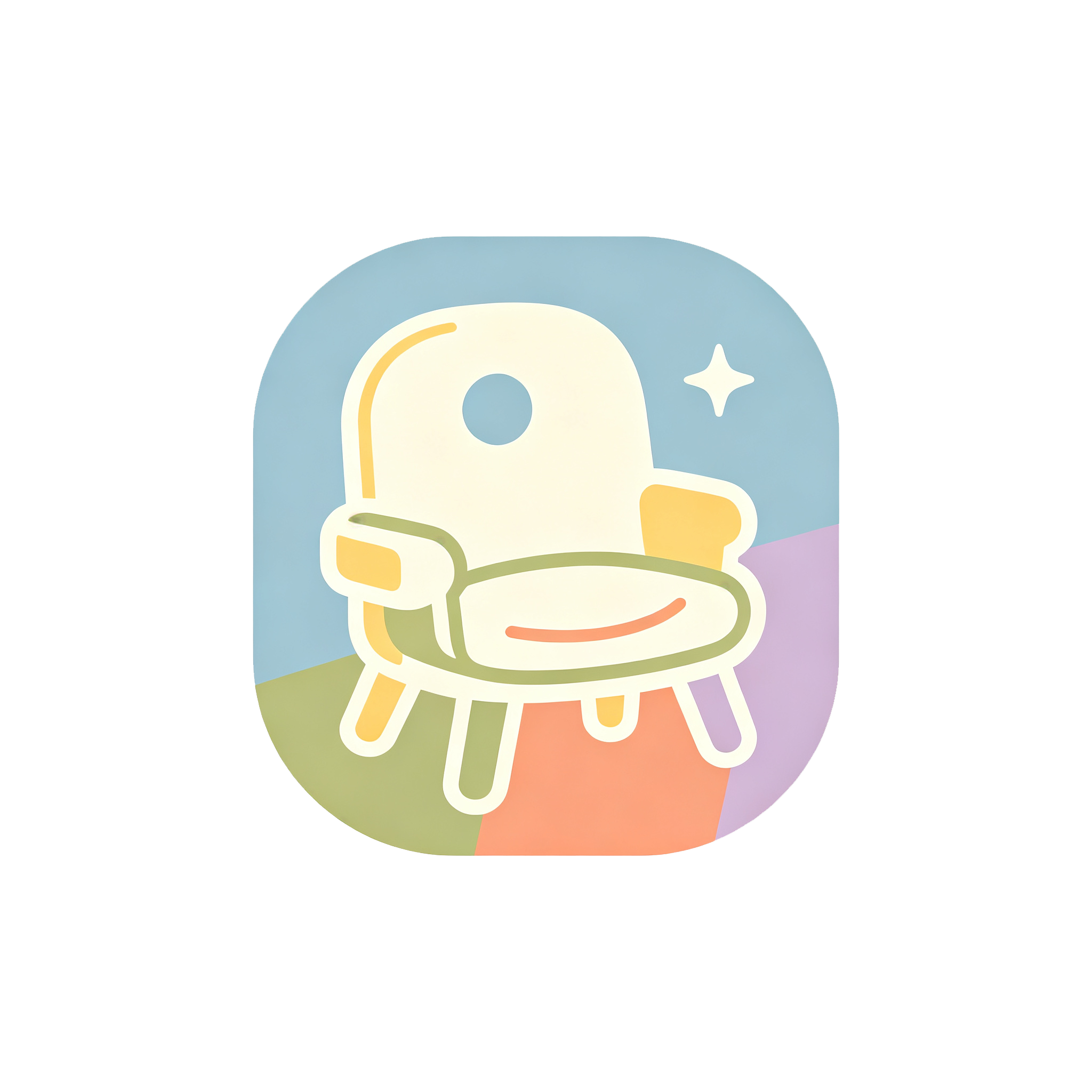 A special little chair to accompany your child's happy growth.